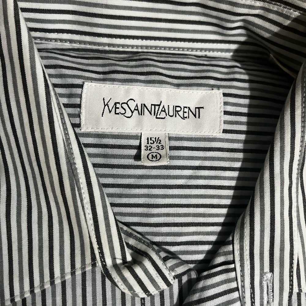 Yves Saint Laurent Men’s Dress Shit 15 1/2 32-33